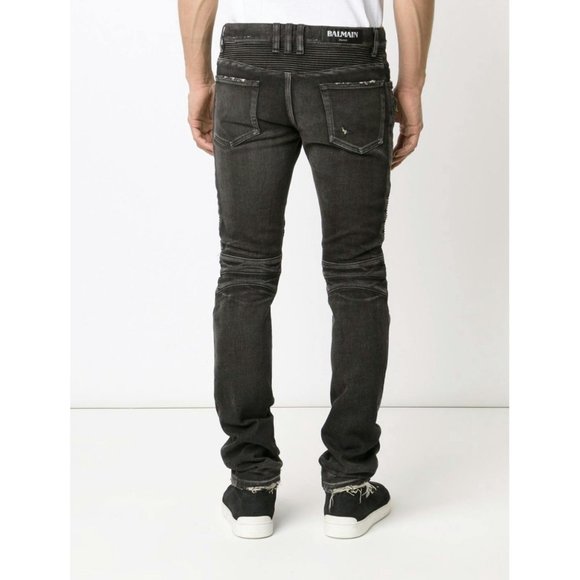 Balmain Biker Jeans - Picture 4 of 10